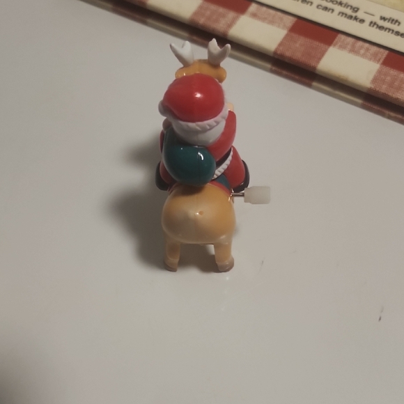 Santa Riding Reindeer Holiday Decor - Picture 5 of 5